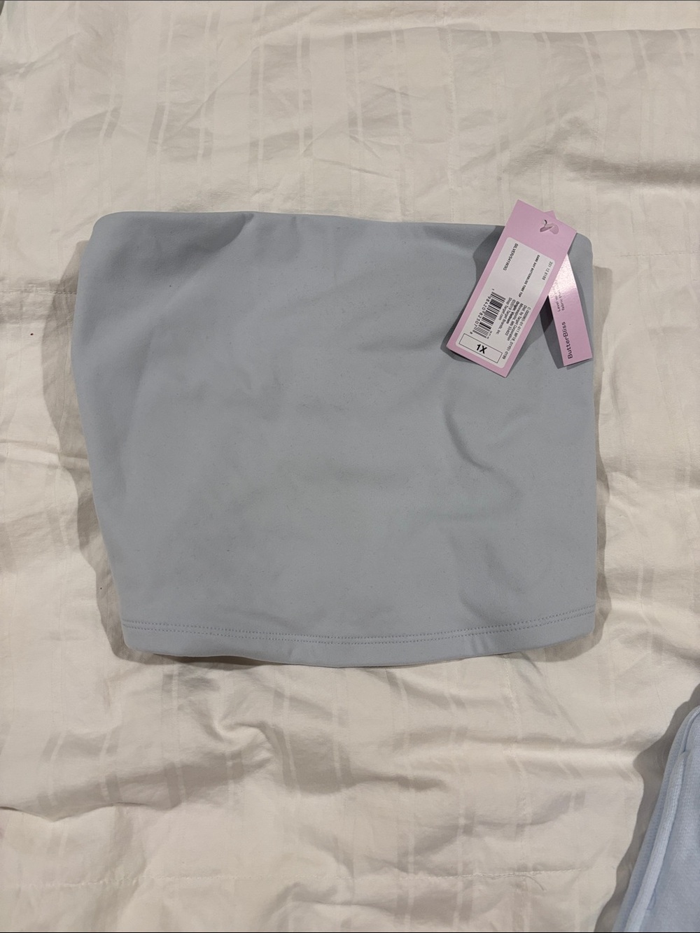 Light Blue Women’s 1x tube top
